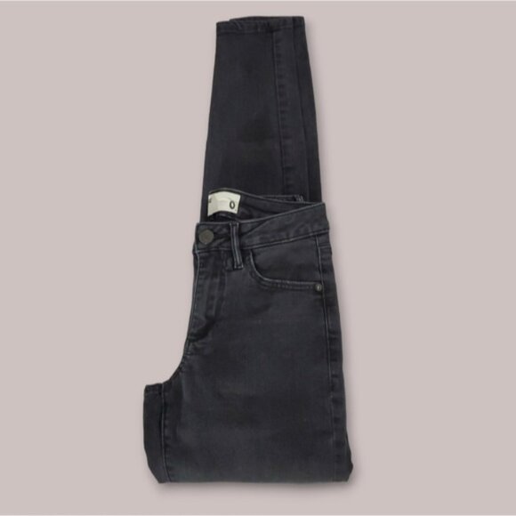 Garage Charcoal High Rise Skinny Jeans - Picture 8 of 16